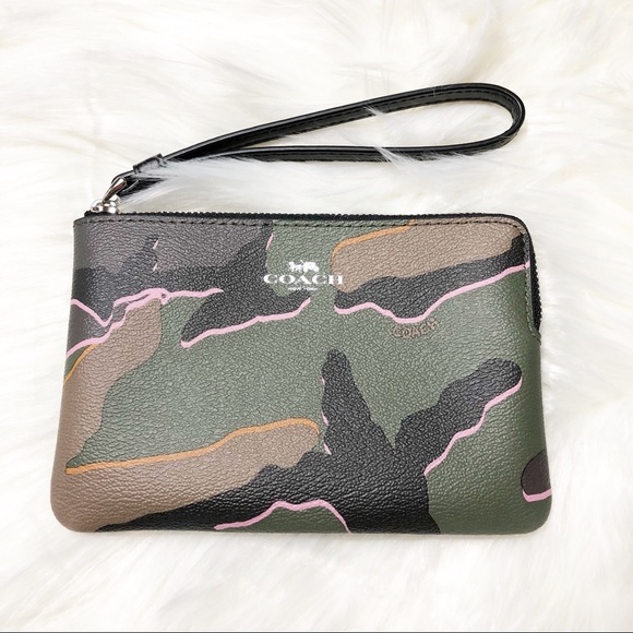 Coach | Bags | Coach Camouflage Wristlet | Poshmark